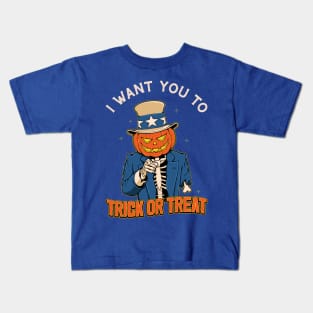 Trick-or-Treat Uncle Sam Kids T-Shirt